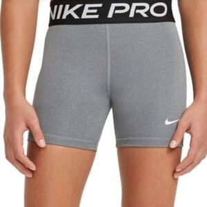 Nike pro grey shorts